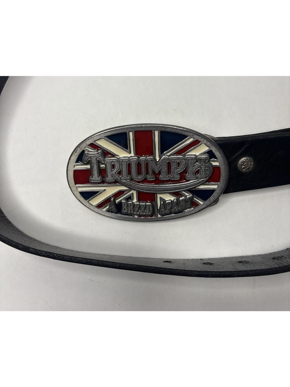 Triumph A Breed Apart Men’s Union Jack Belt 42in